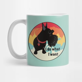 Stubborn Scottie that does what he wants Mug